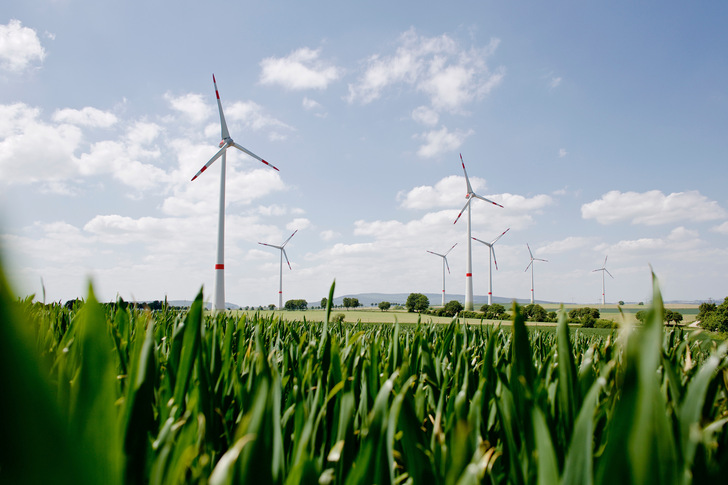 Windkraft muss schneller ausgebaut werden, um den steigenden CO2-Werten zu begegnen.