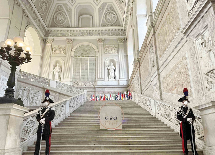 G-20-Treffen der Minister für Klima und Energie im Juli 2021 in Neapel