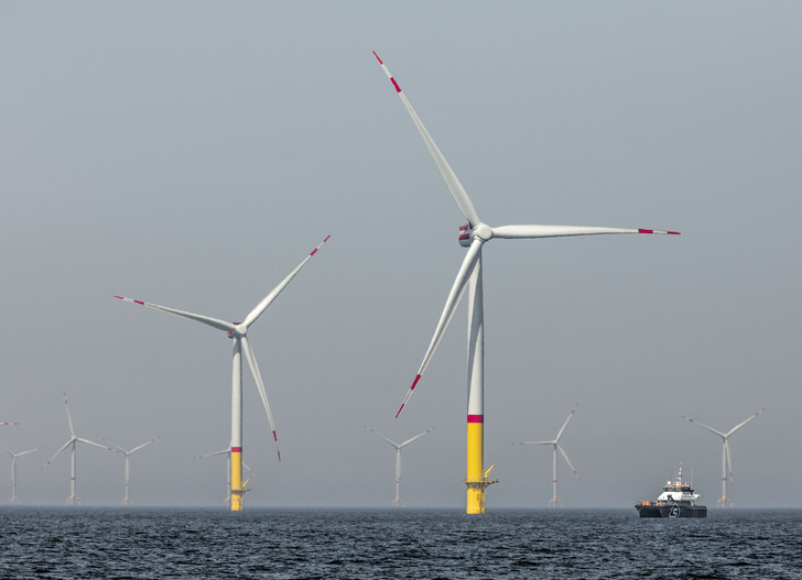 RWE-Offshore Windpark Arkona in der Ostsee - © Paul-Langrock.de

