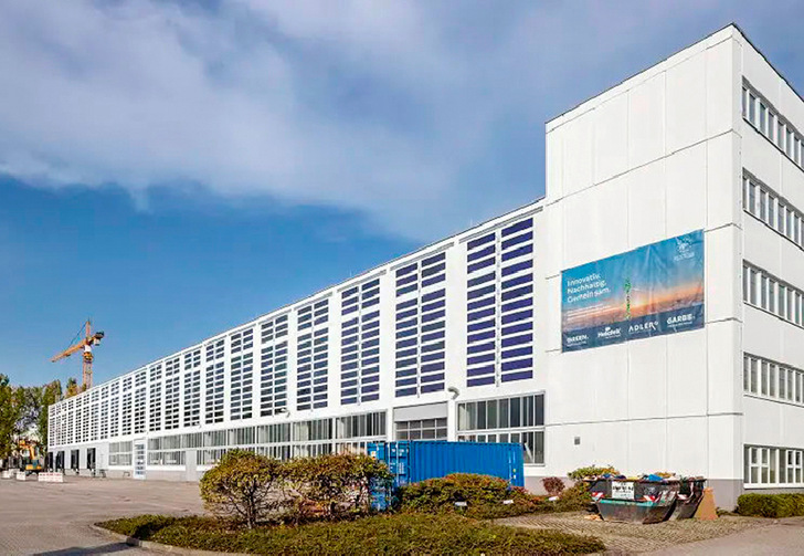 PV-Folie für Gebäude mit unzureichender Dachstatik.