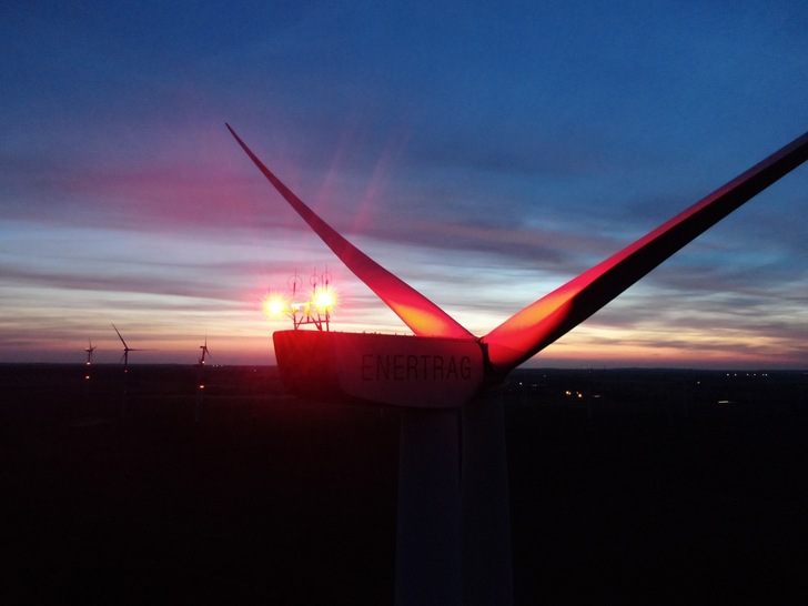 Betrieb und Wirtschaftlichkeit von Windpark sind Thema im Haus der Technik - © ENERTRAG
