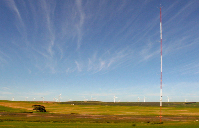 Windpark in Südafrika - © GEO-NET

