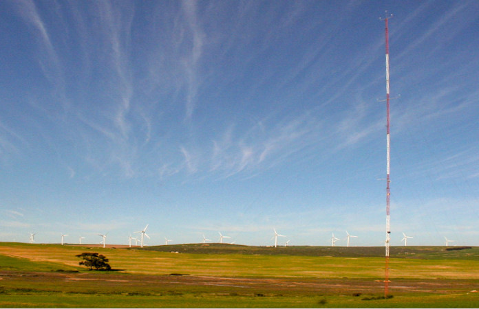 Windpark in Südafrika