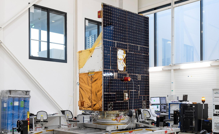 Der deutsche Umweltsatellit EnMAP.