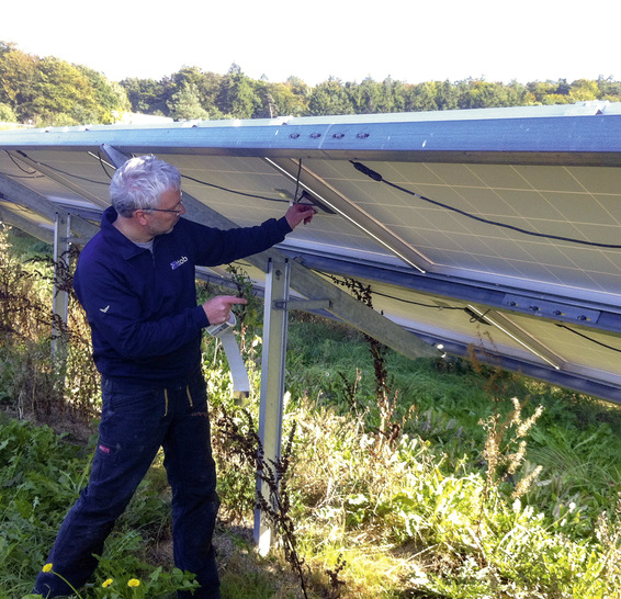 Anbringen der Etiketten