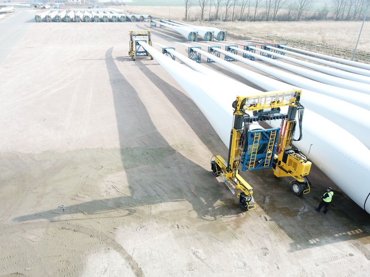 Nordex-Rotorblattfertigung in Rostock