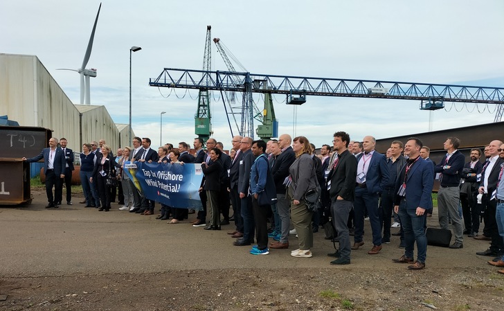 Windforce 2021 am Bremerhavener Fischereihafen