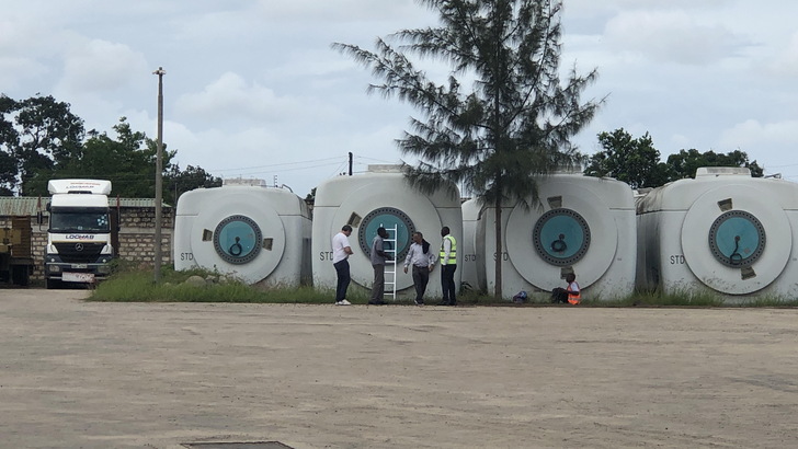 Maschinenhäuser der bisher nicht errichteten GE-Anlagen. 