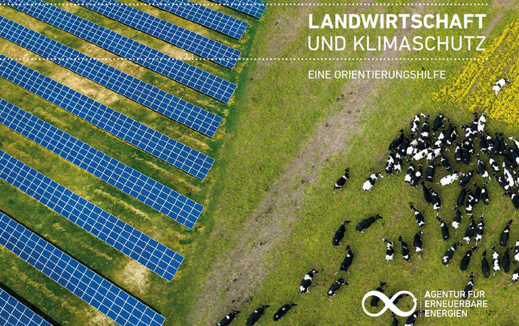 Mit der Broschüre wollen die Autoren die Fülle der Möglichkeiten zeigen, wie Landwirtschaftsbetriebe mit einfachen Mitteln zum Klimaschutz beitragen können.