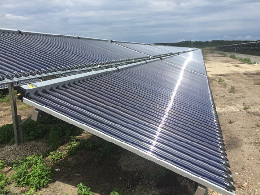 Die Solarthermie hat ihre Stärken vor allem vor allem in der Nah- und Fernwärme und bei der Bereitstellung von Prozesswärme.