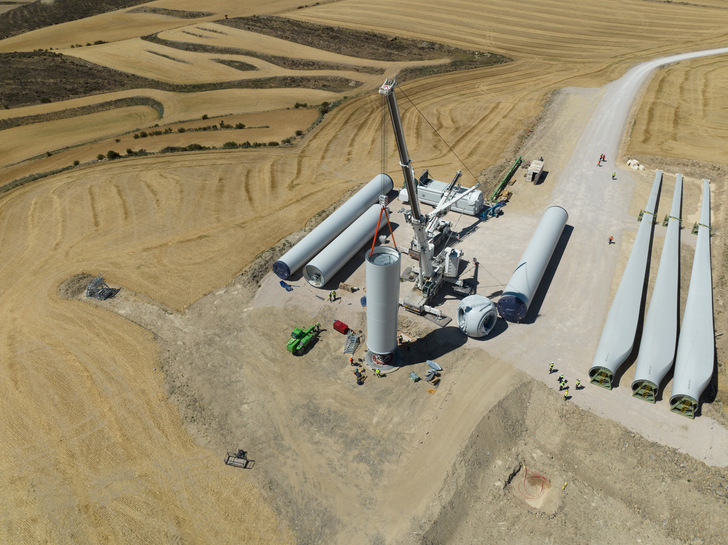 Der Windpark Rea Unificado soll bis zum Jahresende seinen Betrieb vollständig aufnehmen. - © RWE
