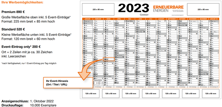 Hier sieht man die verschiedenen Möglichkeiten für Einträge.