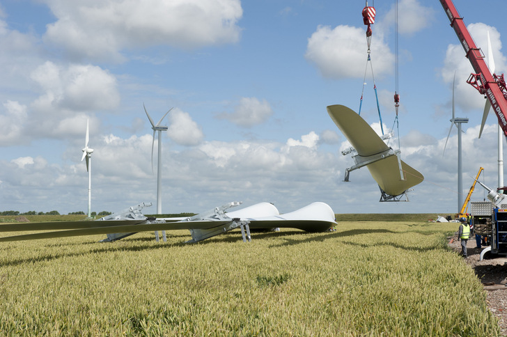 Wann geht‘s aufwärts? Die positive Stimmung in der Windbranche hat sich noch nicht in den Auftragsbüchern niedergeschlagen. - © BWE/Tim Riediger
