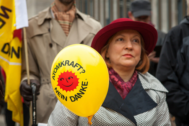 Protest gegen Atomkraft - © Jakob Huber / ausgestrahlt
