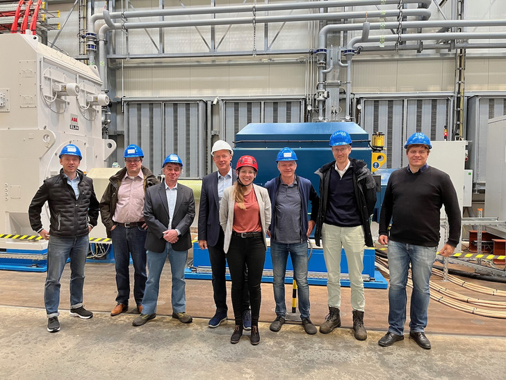 Das erfolgreiche Forschungsteam von Fraunhofer Iwes und Nordex.