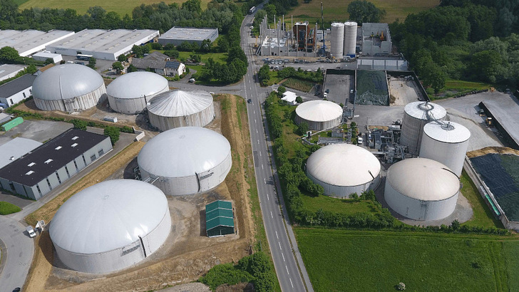 Biomethananlage in Horn-Bad Meinberg. Bioenergie-Betreiber können Entlastungsanträge stellen.  - © Baywa r.e.

