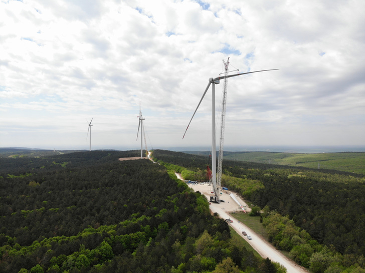 Binnenlandanlagen von Nordex