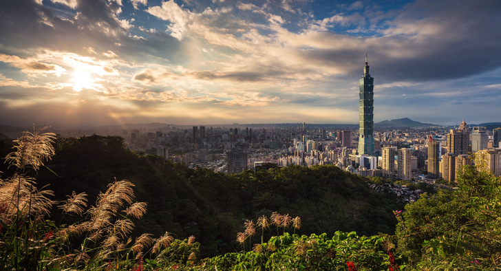 Taiwans Hauptstadt Taipeh