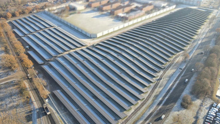 Die neue Anlage in Uelzen deckt zehn Prozent des Haushaltsstrombedarfs der Stadt.