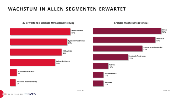 Die Potenziale für Speicher sind groß die Erwartungen, diese zu heben, aber immer noch durchwachsen.