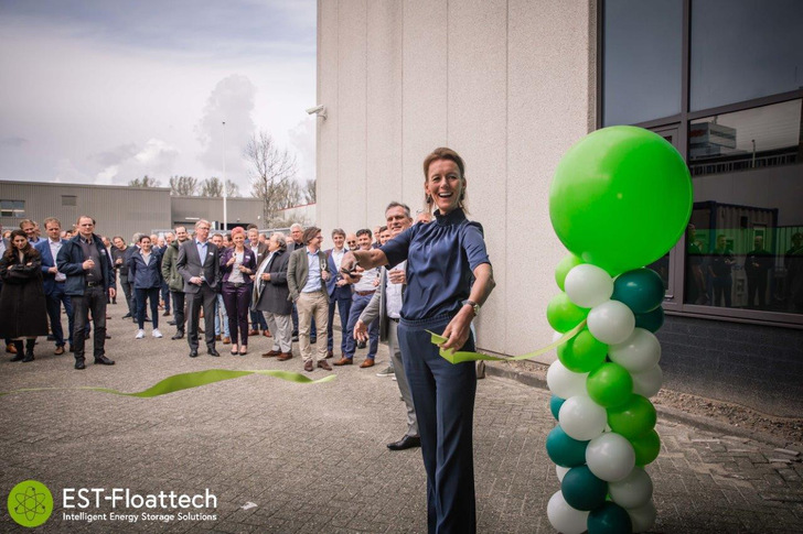 Einweihung neuer Standort bei EST-Floattech.