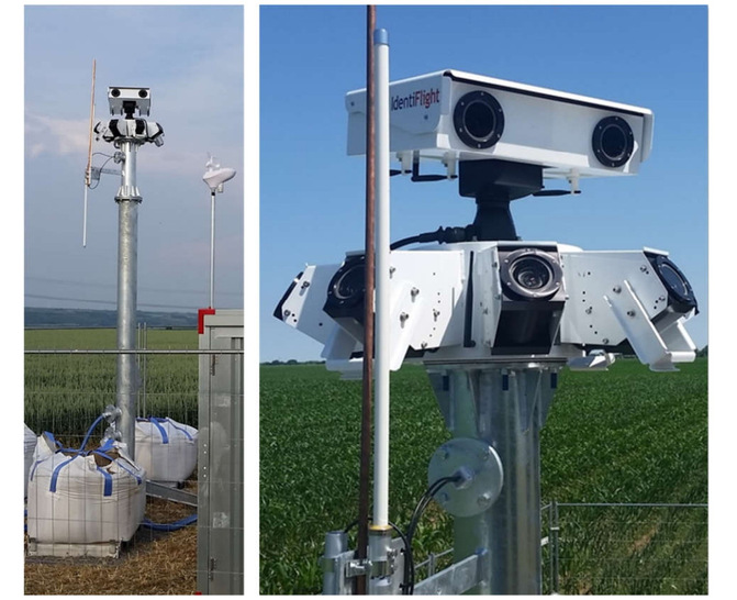 Installiertes IdentiFlight-System