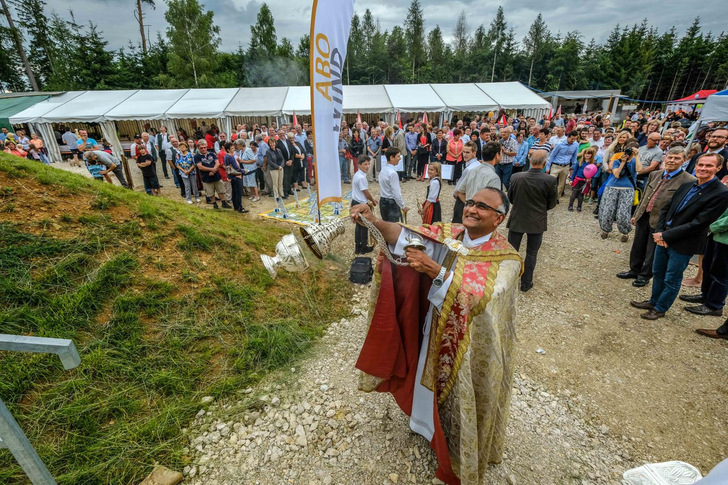 Bürgerfest Windpark Dinkelsbühl Waldburgstetten. 2016 - © Leif-Hendrik Piechowski - Stadtwerke Stuttgart
