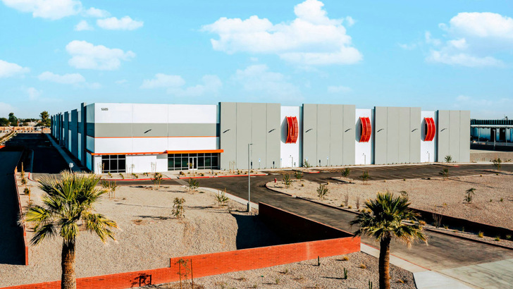 Meyer Burger baut seine Modulfabrik in Arizona gerade kräftig aus. - © Meyer Burger
