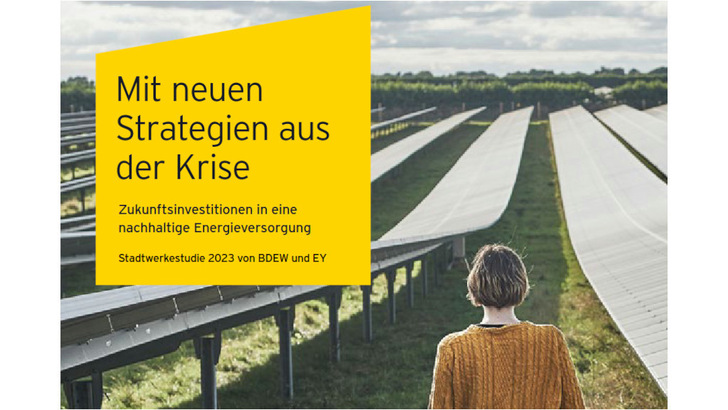 Die Stadtwerkestudie zeigt, dass die regionalen Energieversorger die Energiewende als Chance sehen. - © BDEW/EY
