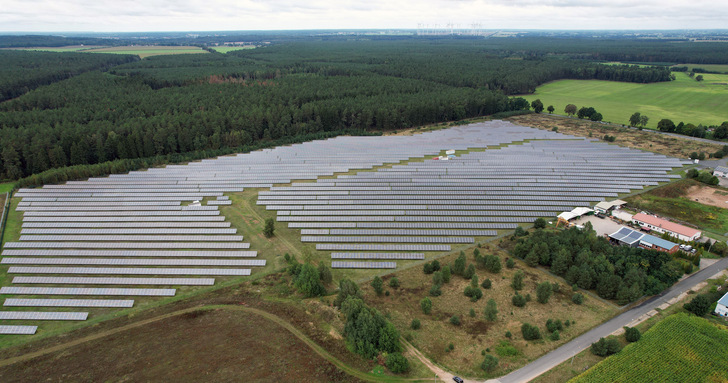 Solarpark Zachow – er bereichert jetzt das Portfolio von Trianel. - © Trianel
