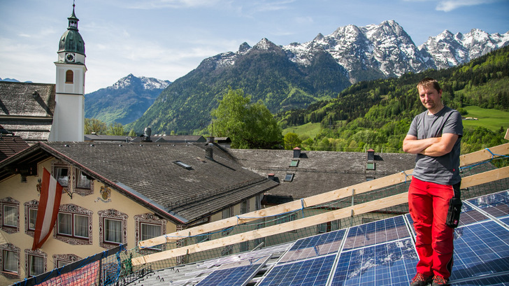 Keine Verschnaufpause drin: In Österreich wird schneller mehr Solarstrom gebraucht als bisher angenommen. - © EKT/Klaus Hohenwarter
