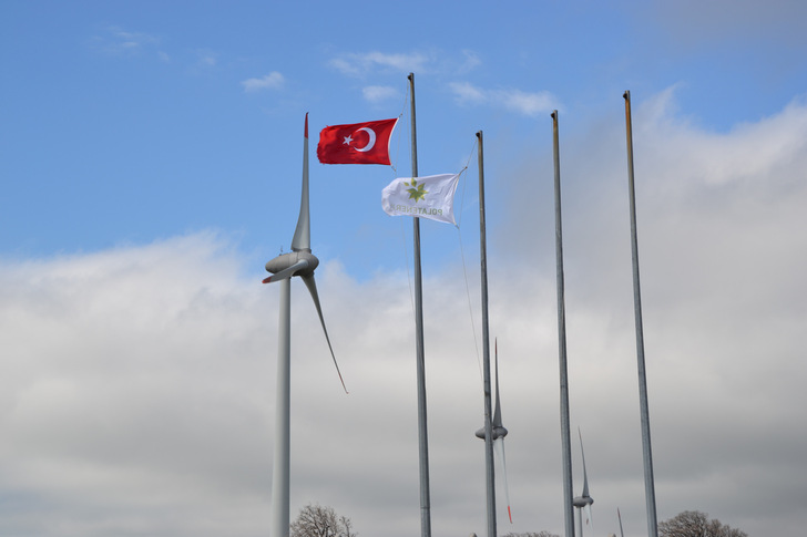 Die Bedingungen für die Windkraft sind vor allem im Westen der Türkei sehr gut.