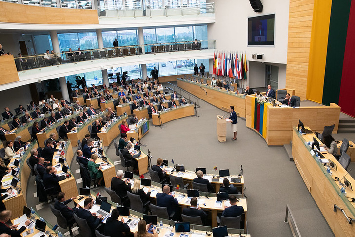 Litauens Parlament Seimas - © Džoja Gunda Barysaitė, Office of the Seimas
