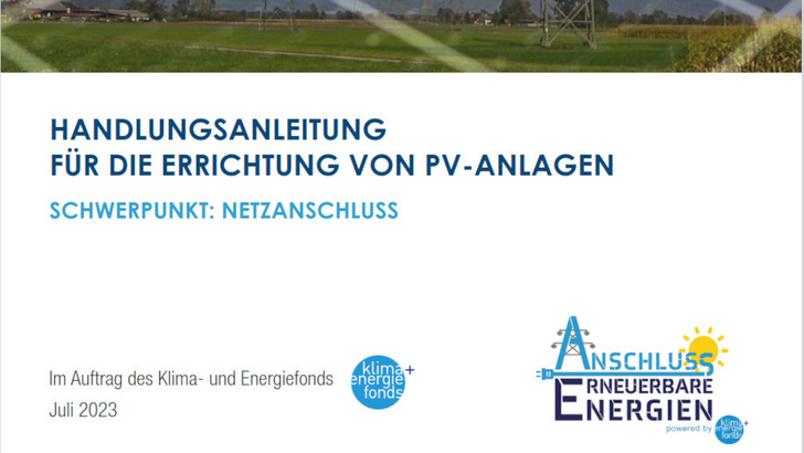 Die Handlungsanleitung gibt wertvolle Tipps, damit der Generator schnell und ohne Hürden ans Netz angeschlossen werden kann. - © PV Autria
