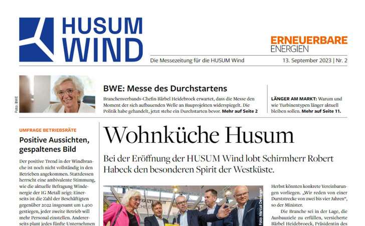 Ausgabe 2 der Messezeitung