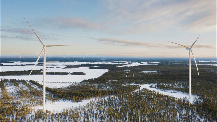 In Juurakko hat VSB Finnland sein erstes Hybridkraftwerk gebaut. Die Erfahrungen fließen in das neue Projekt ein.