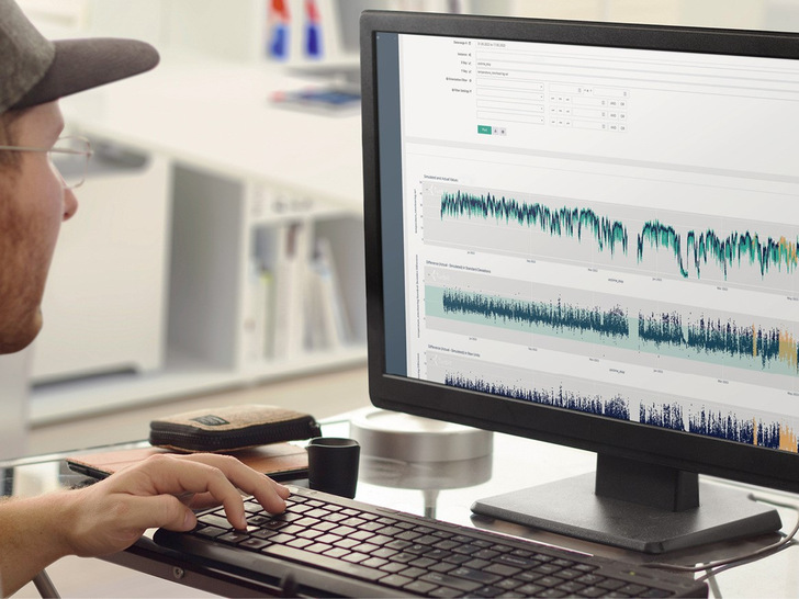 Die Datenanalyseinstrumente Big Data, digitale Zwillinge und künstliche Intelligenz bilden vereint neuronale Netze, die das Normalverhalten jeder Turbine an jedem Ort zu jedem Moment abbilden. - © VSB/Turbit
