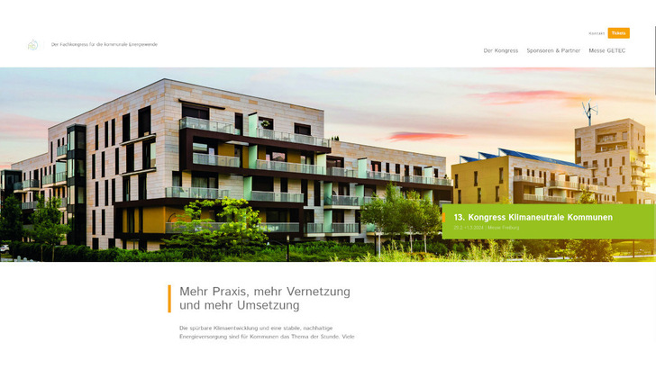 Die Kommunen stehen vor vielen Aufgaben hinsichtlich der Klimaanpassung. Der Kongress zeigt einige Lösungsansätze.