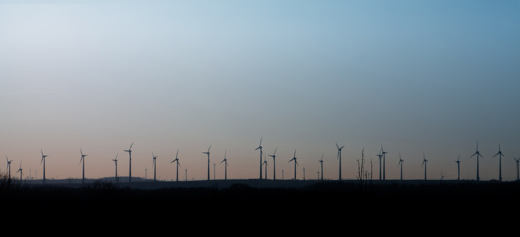 Kein Blinken stört die Dämmerung