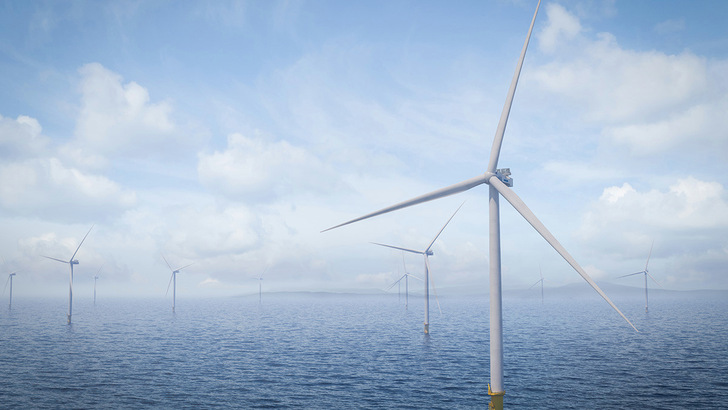  Der Offshore-Ausbau hat sich in Europa 2023 um 40 Prozent erhöht.