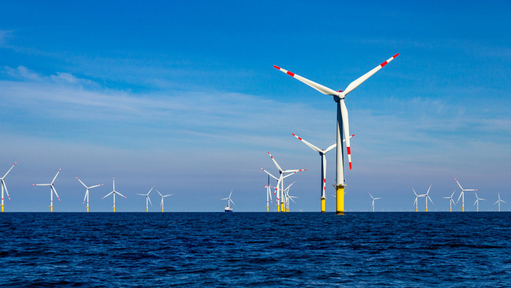 Trianel hat das neue Dienstleistungsangebot mit dem Windpark Borkum gestartet. - © Sergey Polyakov
