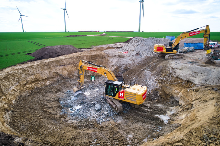  Rückbau im Windpark Gevensleben und Repowering, Aufnahme im Frühjahr 2023