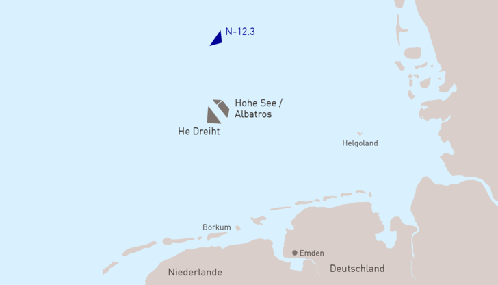  Der EnBW-Windpark, der bis 2031 entstehen soll. 
