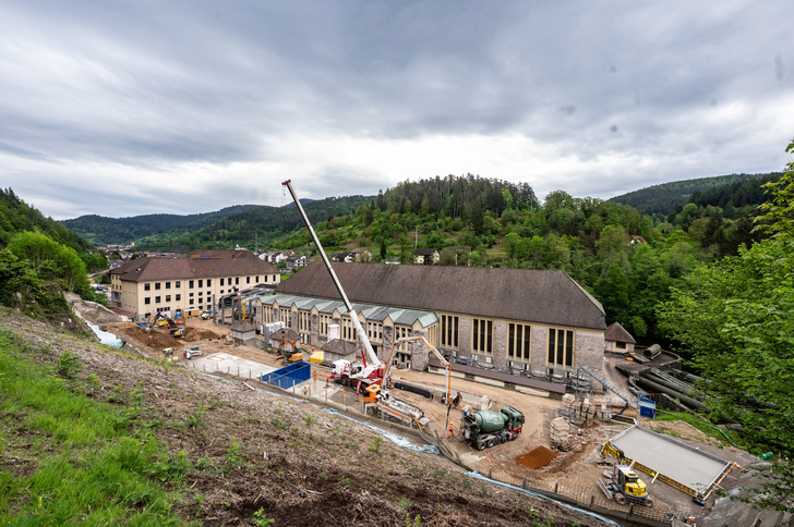 Kraftwerkskaverne für das neue Pumpspeicherkraftwerk der EnBW.
