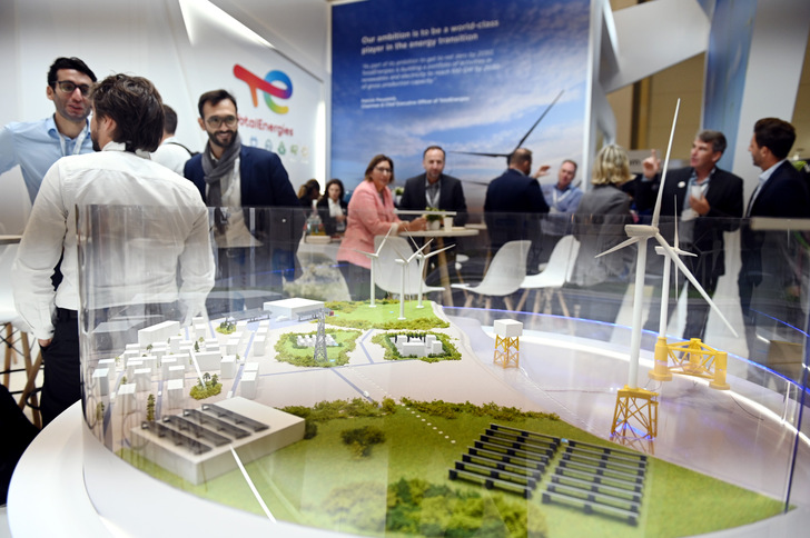 WindEnergy 2022..Messe in Hamburg..Halle B6