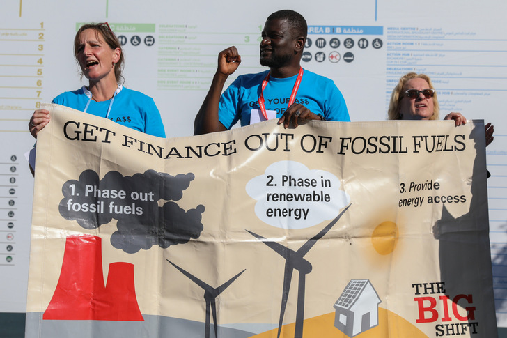 Proteste bei der UN-Klimakonferenz Cop 27, November 2022, im ägyptischen Scharm-El-Sheikh