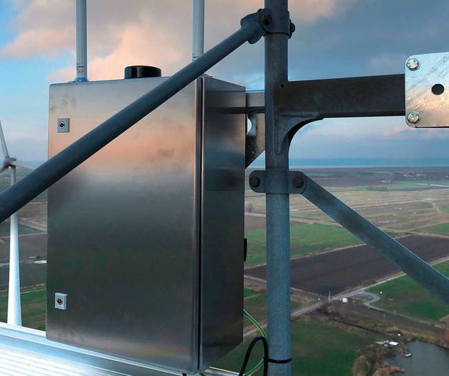 BNK-System auf Windenergieanlage