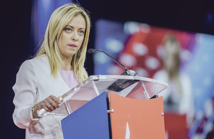 Giorgia Meloni, Italiens künftige Ministerpräsidentin von der rechtsradikalen Fratelli d´Italia