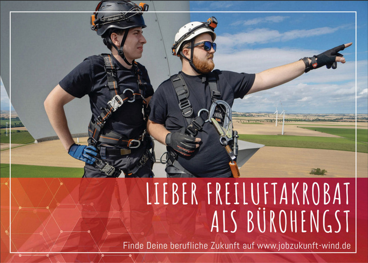 BWE-Kampagne Jobzukunft Windenergie