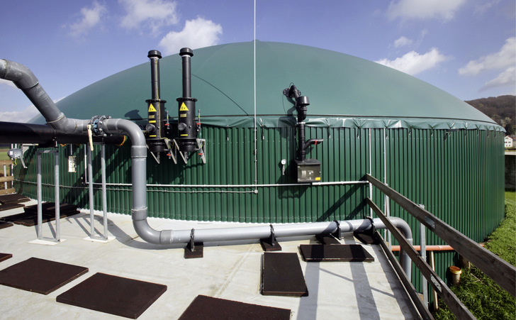 Kommunen können für den Bau einer Bioabfallvergärungsanlage Fördergelder beantragen.